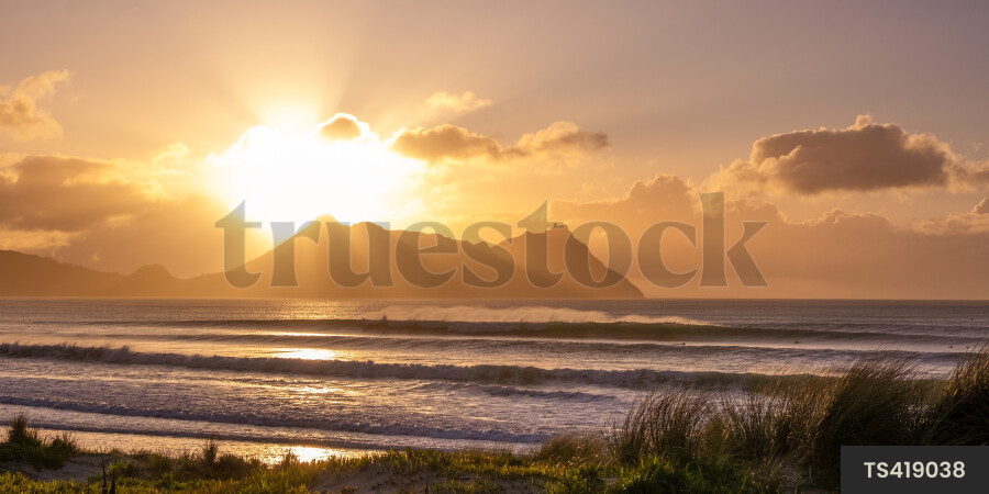 Beach at Sunset