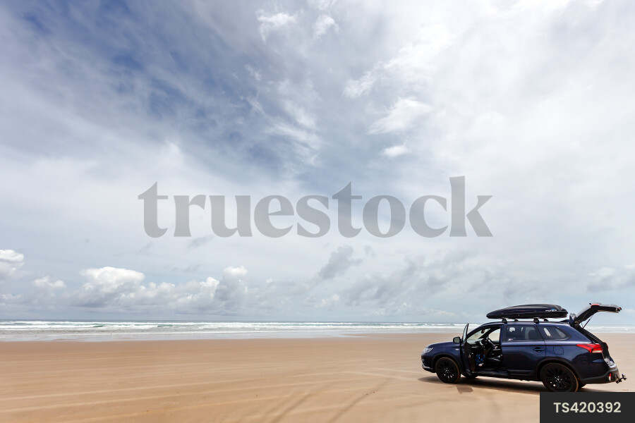 Car on Beach