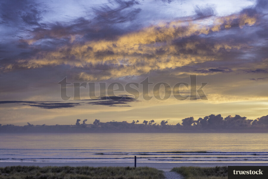 Mt Maunganui at Sunset