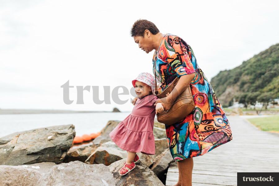 Nan and Mokopuna Exploring