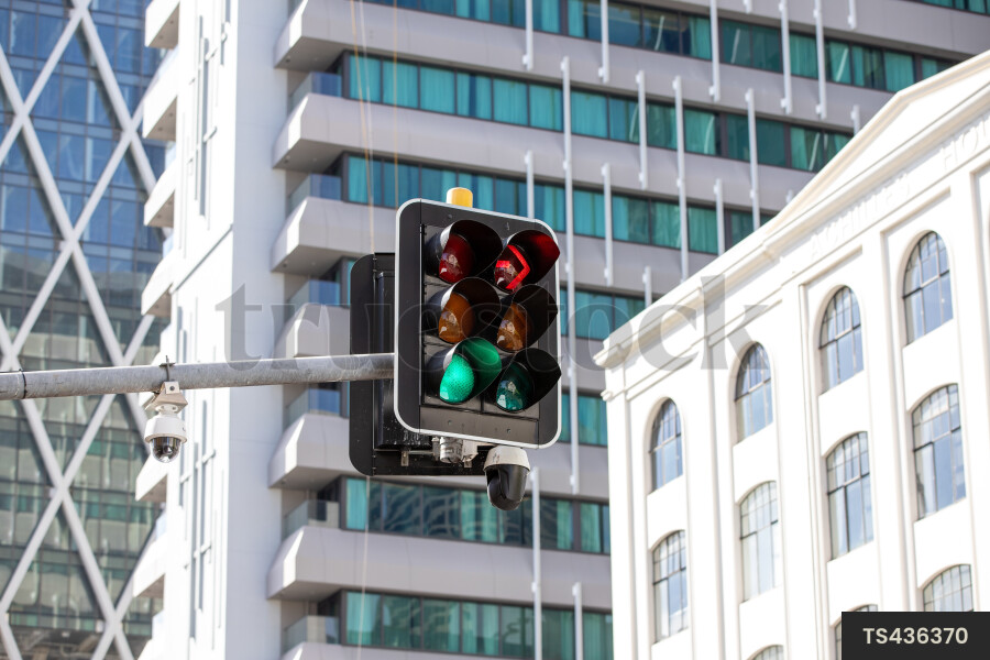 Traffic light in Auckland