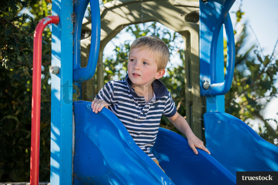 Kids Playing on a Playground