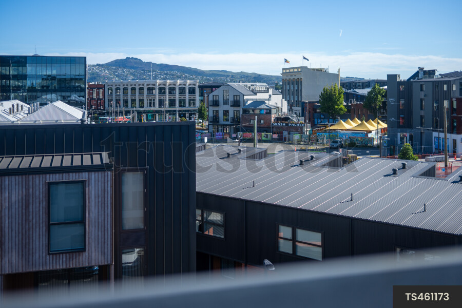 Urban landscape encompassing buildings and streets