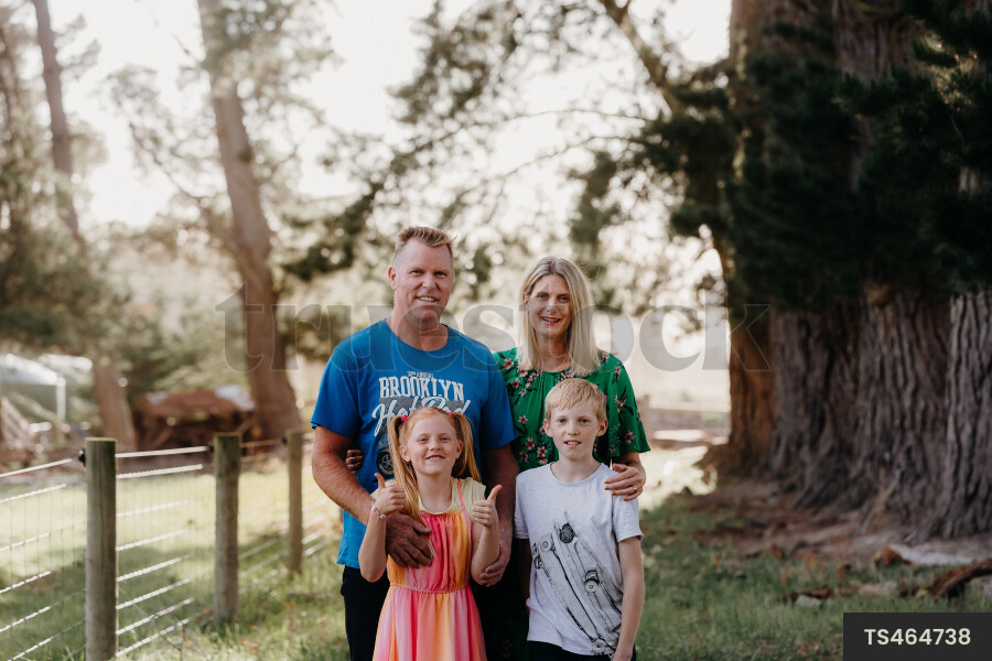 Family Portrait Outside