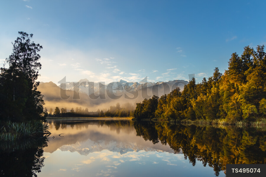 Lake Matheson and Fox Glacier
