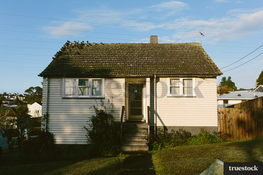 Suburban home and house in suburbia
