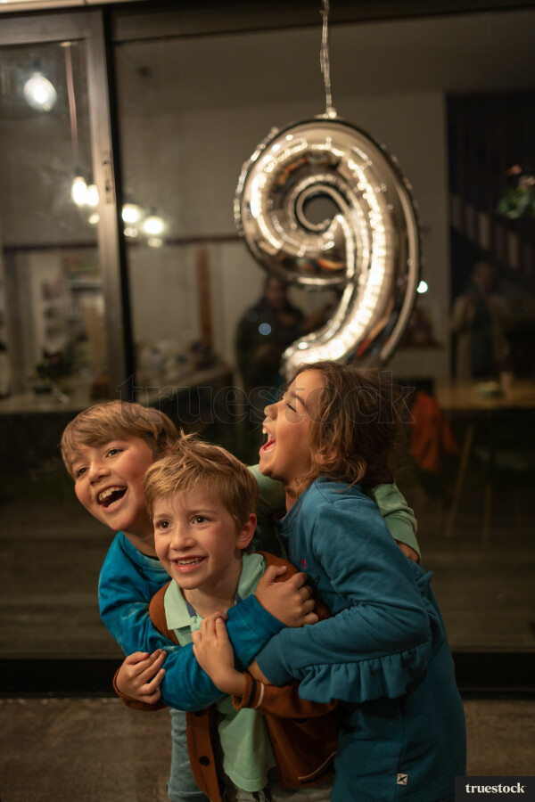 Siblings Hugging Each Other