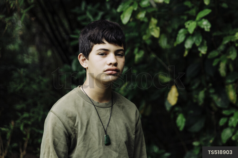 Portrait of Young Boy