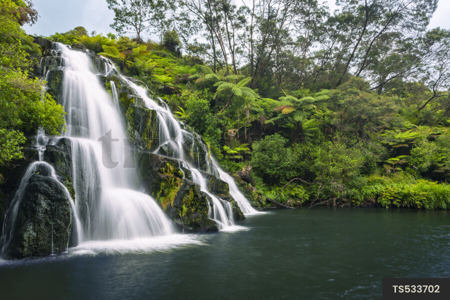 Owharoa Falls in Karangahake Gorge