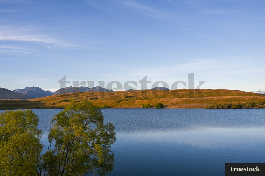 Scenic views of Lake Tekapo