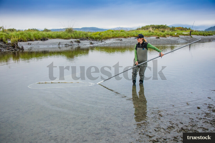 Whitebaiting on the West Coast