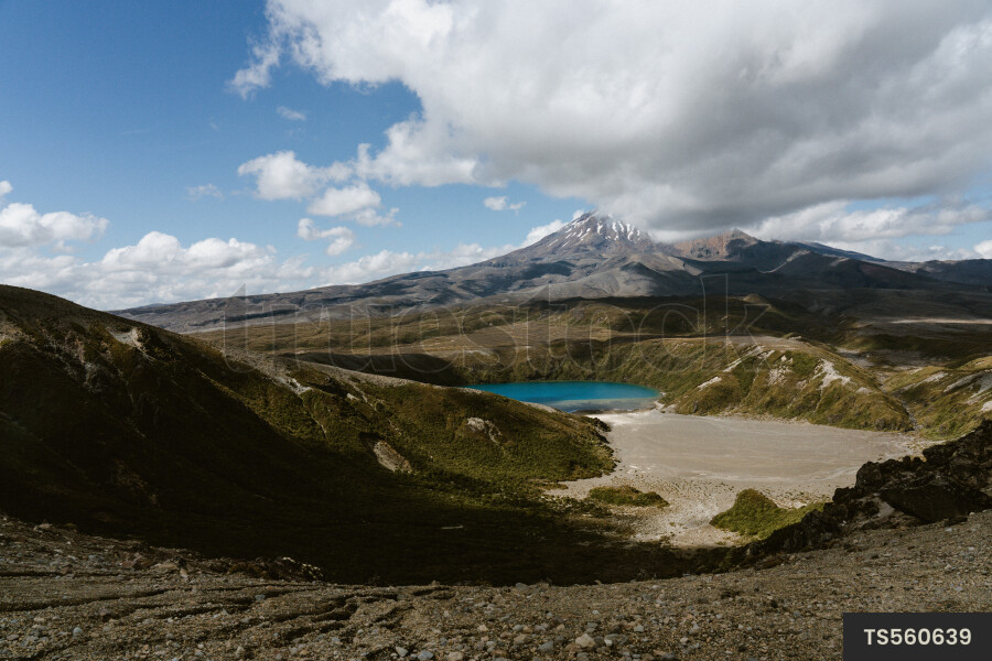 Tama Lakes Hike Landscape