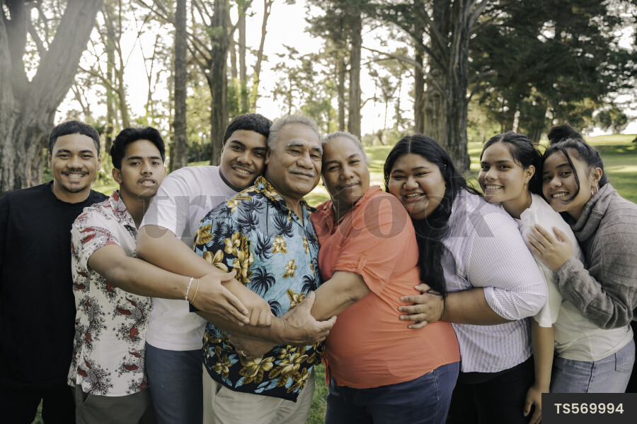 Family Portrait at Park