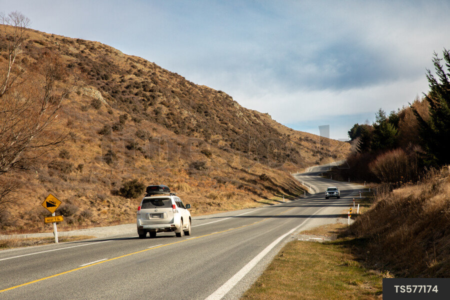 Car on Rural Road
