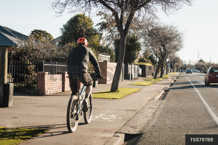 Man on Bike