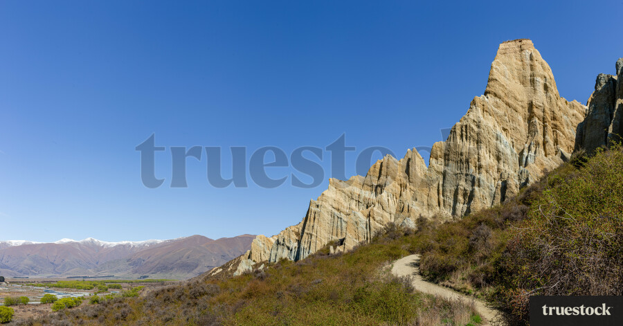 Clay cliffs Omarama South Canterbury