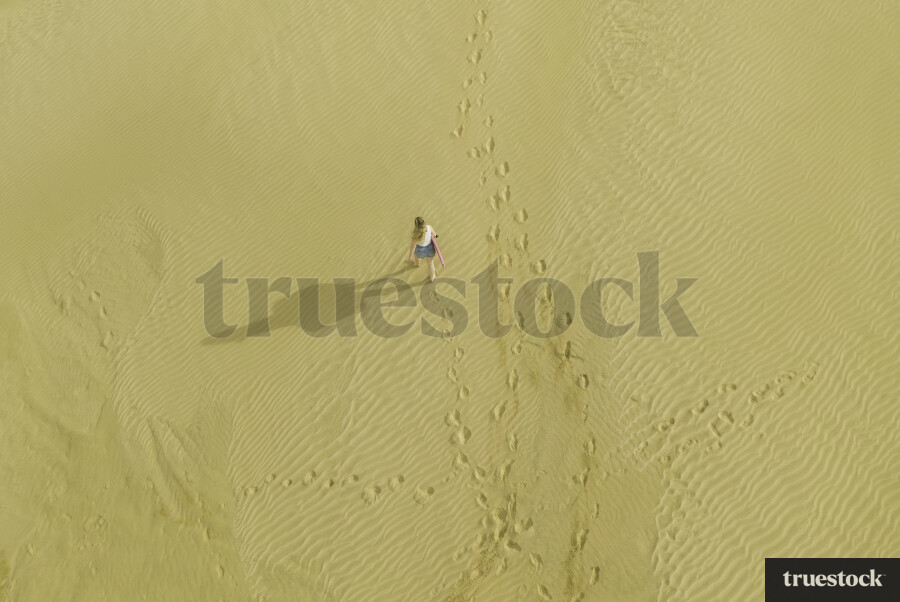 Sand Boogie Boarding at Maitai Bay
