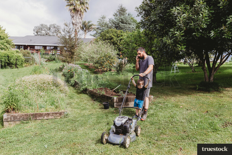 Man talking on phone