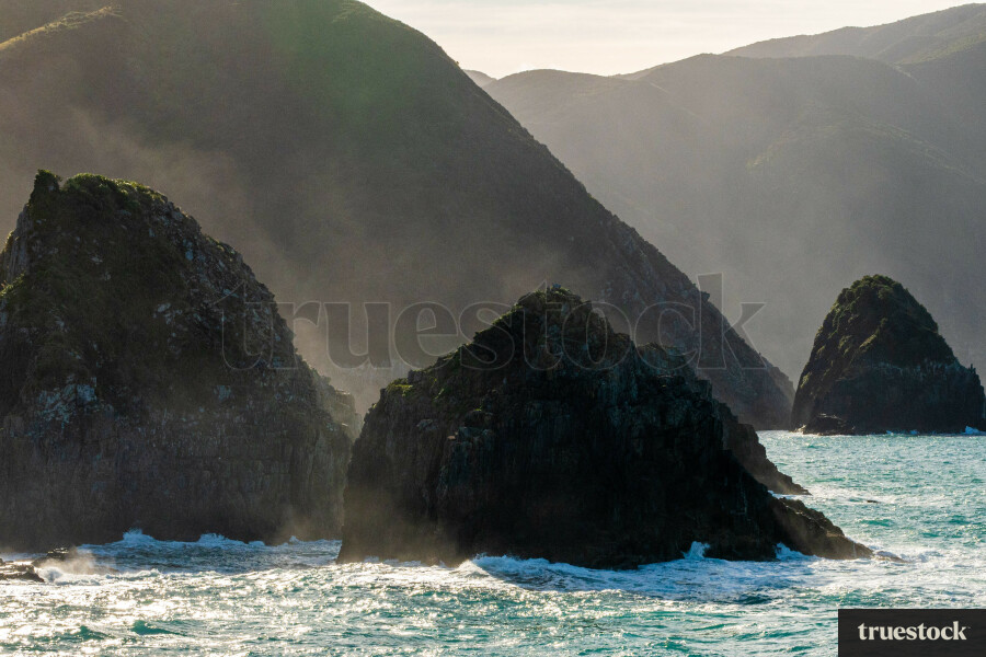 Wellington Rocks in Ocean