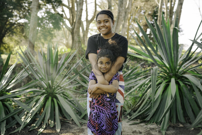 Portrait of Sisters