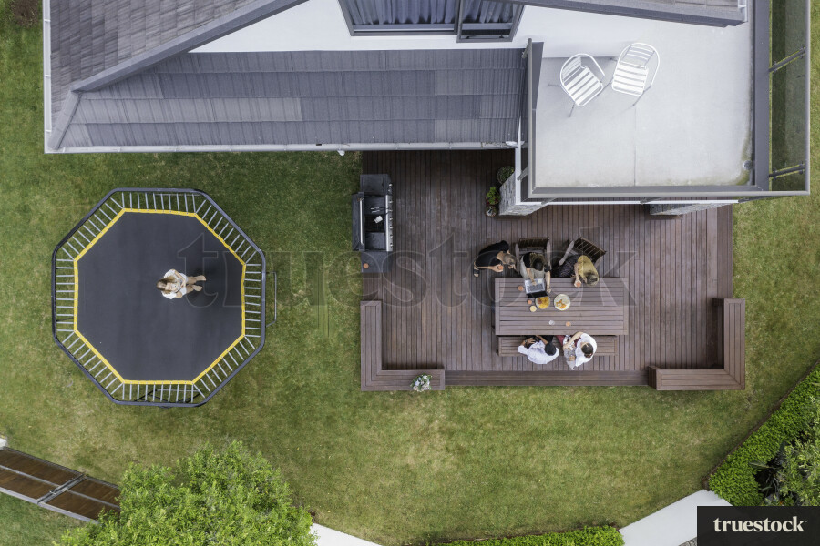 Deck at Home, From Above