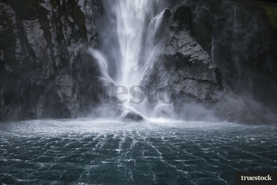 Milford Sound Waterfall