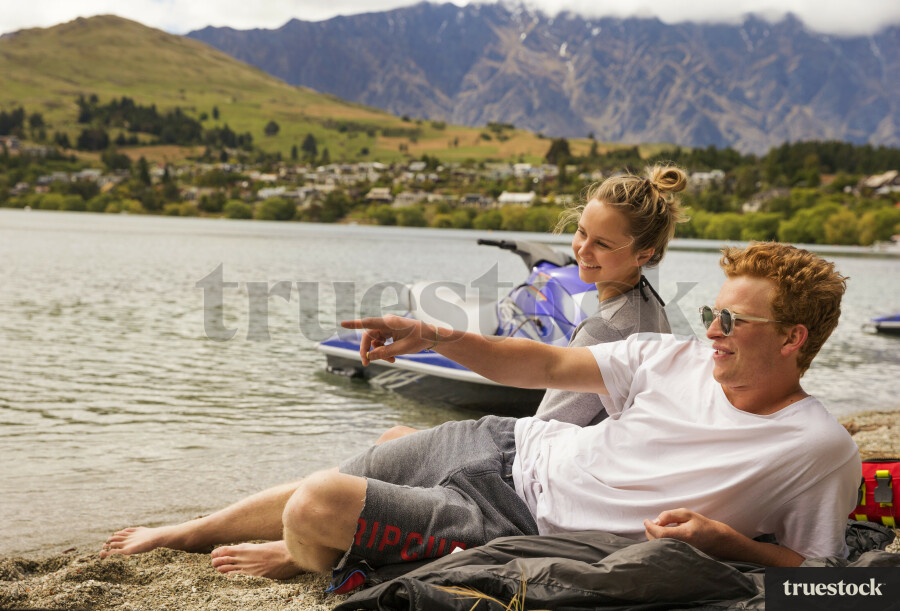 Couple Relaxing, Queenstown
