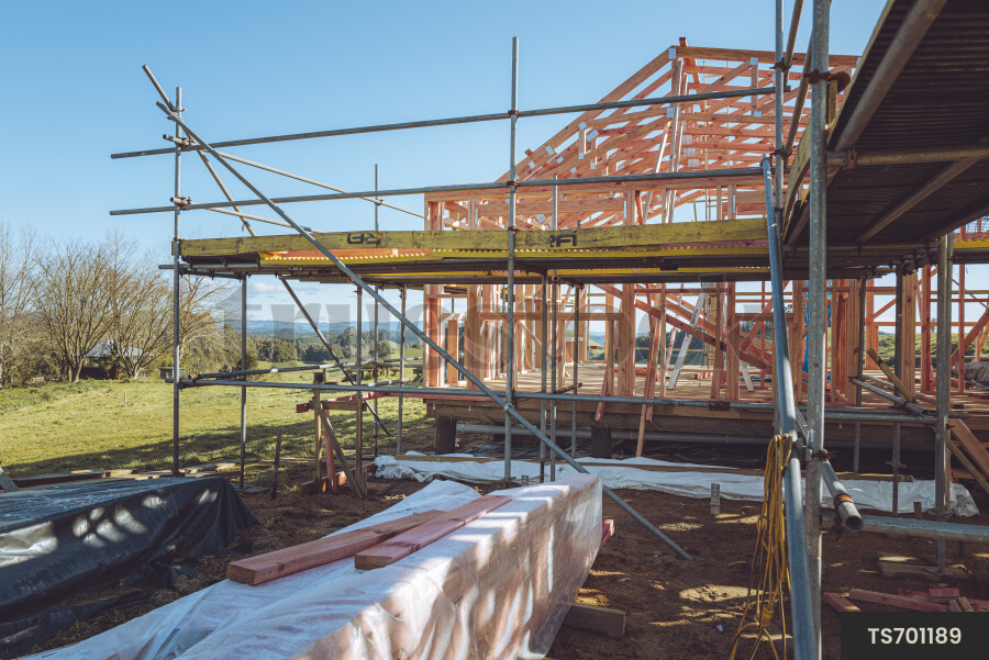 House under construction