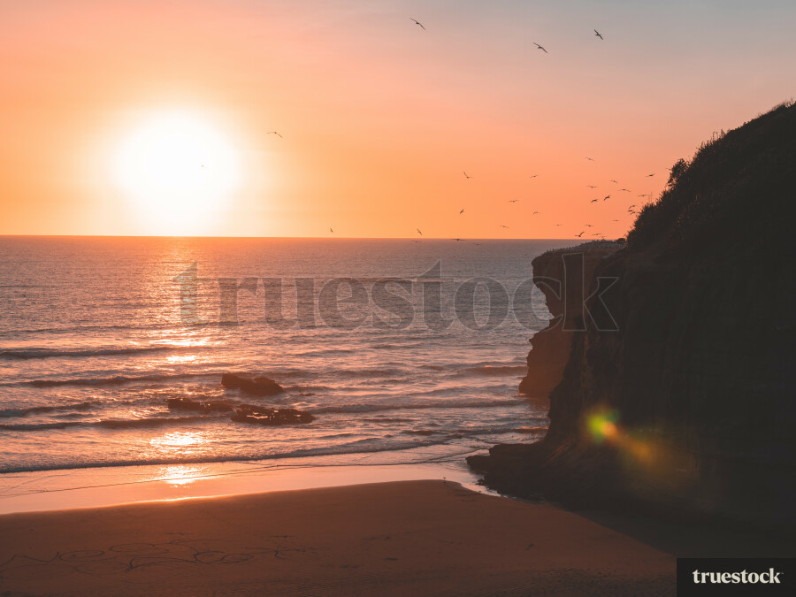 Auckland Beach Sunset
