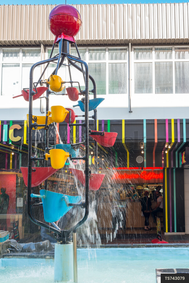 Street Water Fountain