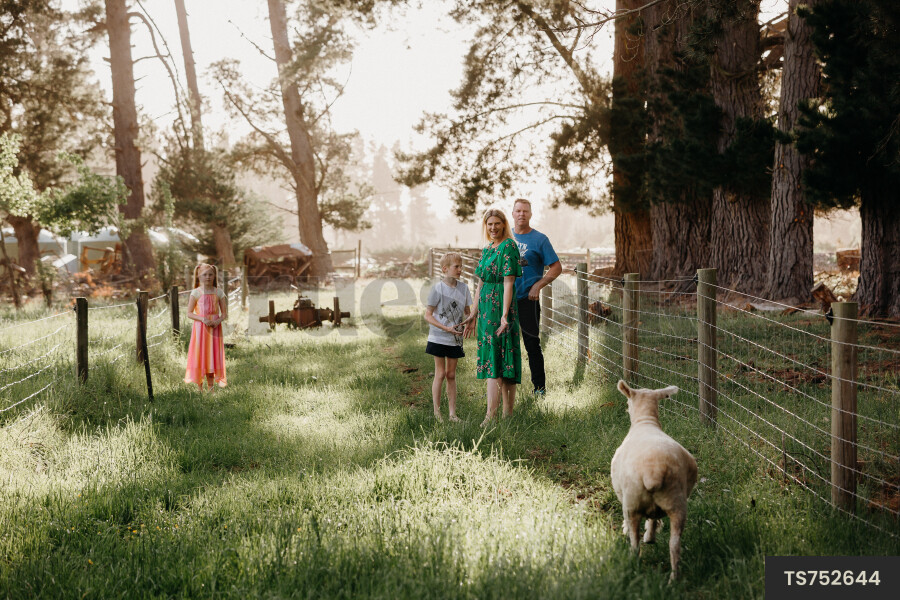 Family Portrait Outside