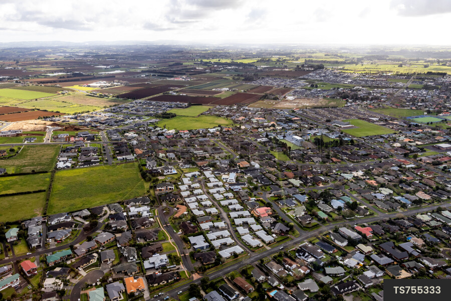 Pukekohe Aerial View