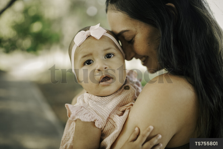 Mother and Baby at a Reserve