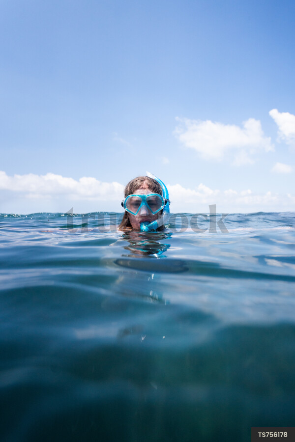 Girl Diving