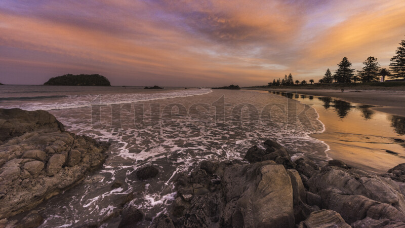 Beach Sunset Landscape