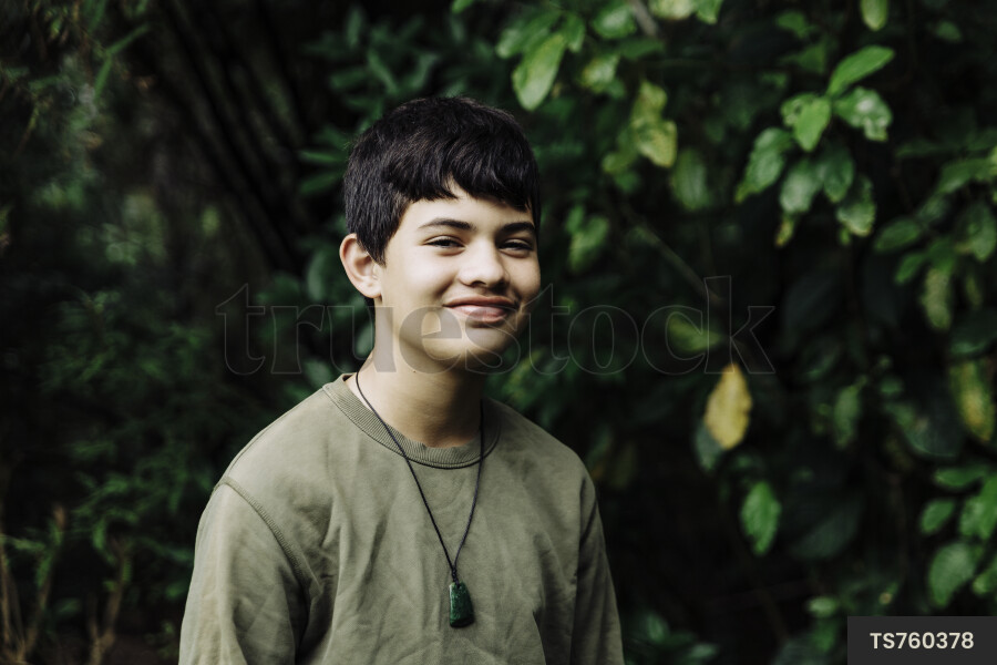 Portrait of Young Boy