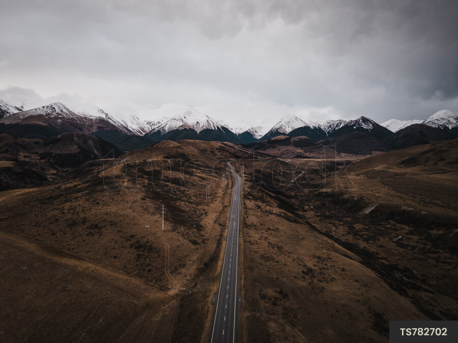 Canterbury Rural Road Landscape