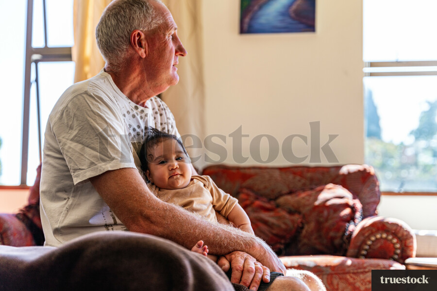 Grandfather with Granddaughter