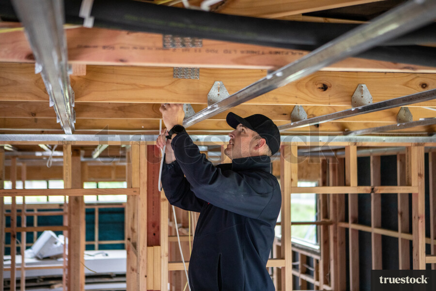 Electrician Fixing Wires