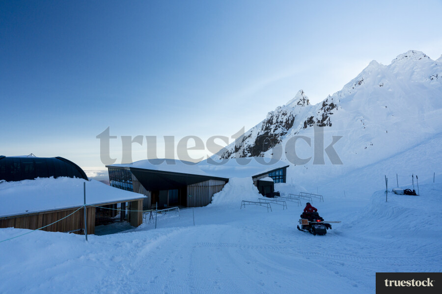 Snowmobile at Tūrangi Skifield