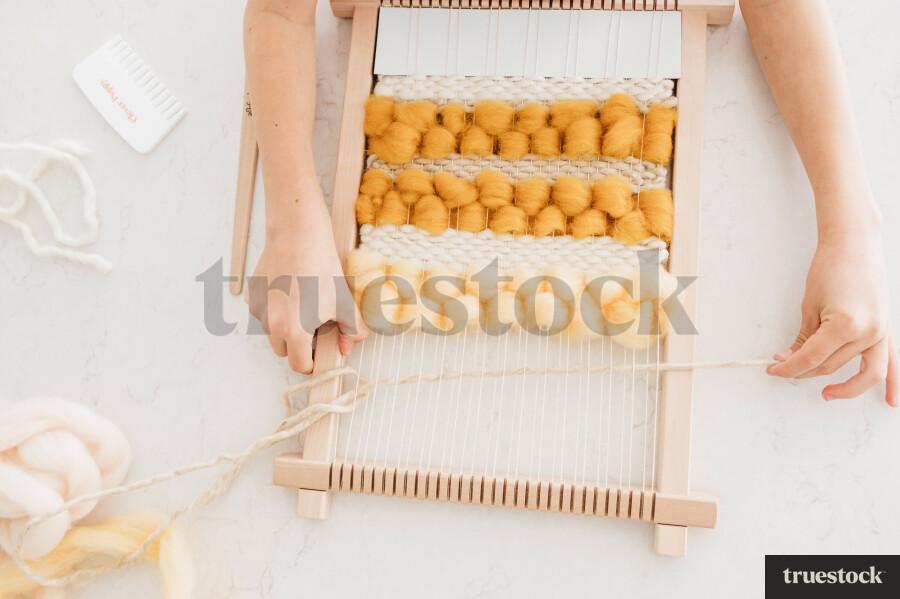 Home craft weaving