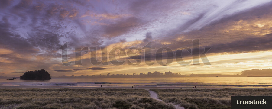 Mt Maunganui at Sunset