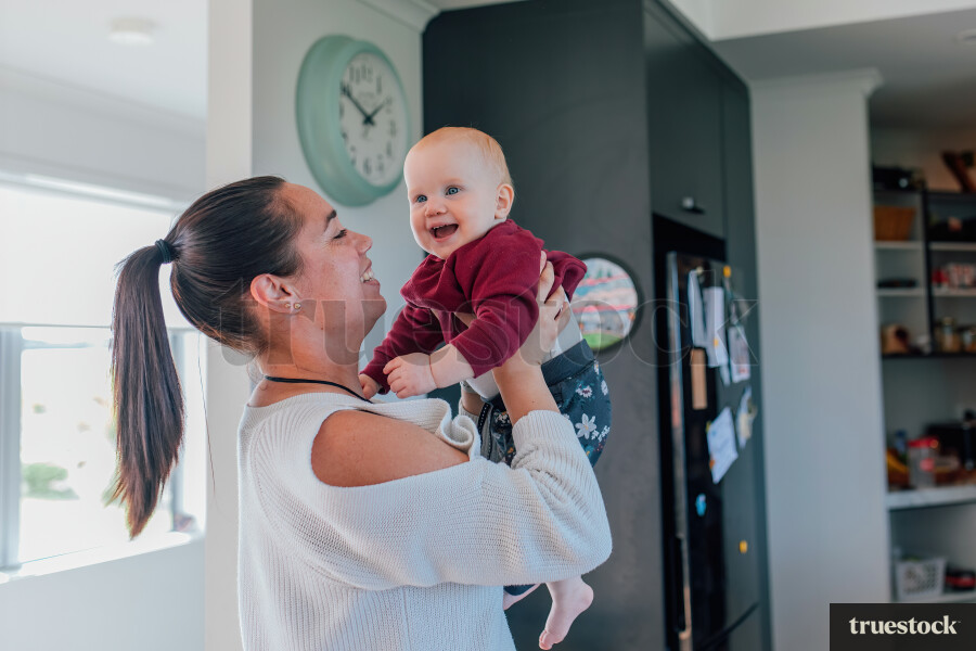 Mum Holding Baby