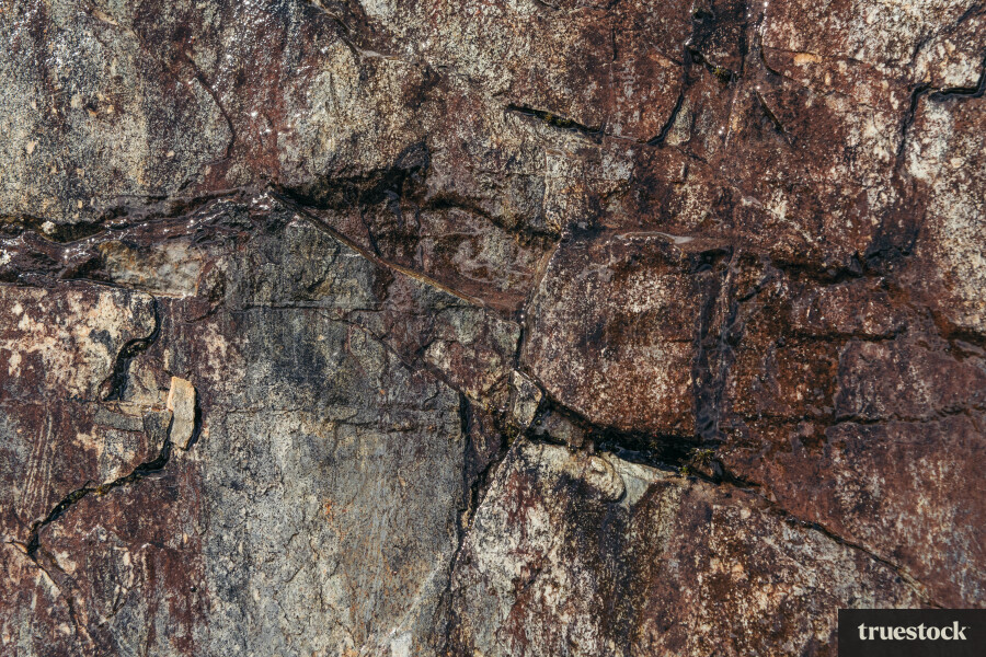 Close-up of rock texture