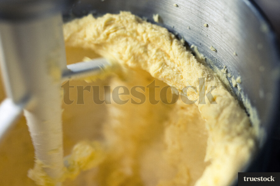 Mixer Being Used for Baking
