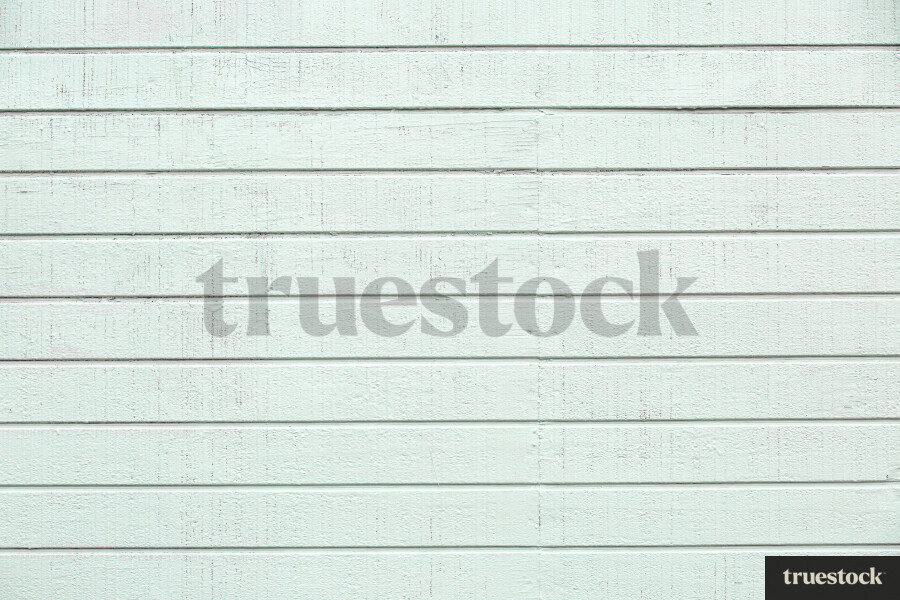 White Wooden Cladding from the side of Buidling