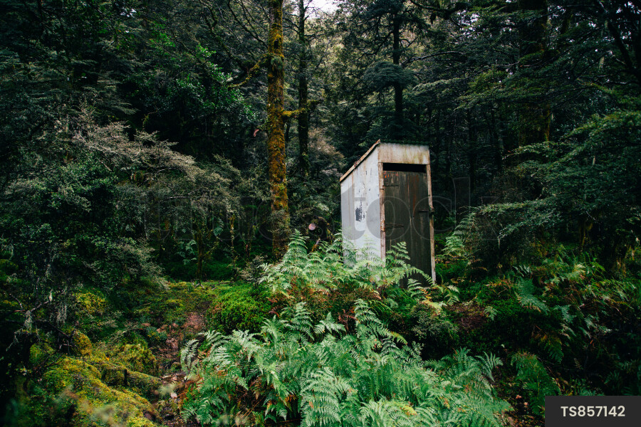 Toilet in Kaimanawa Range