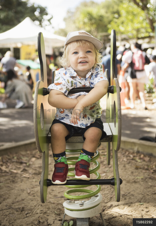 Young Boy at Park