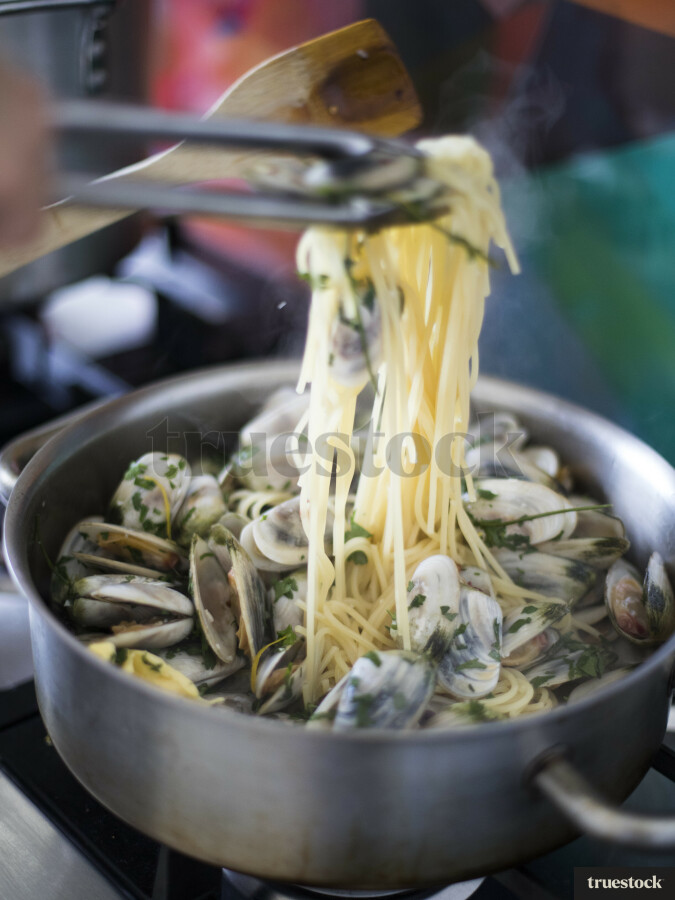 Pipi's and spaghetti