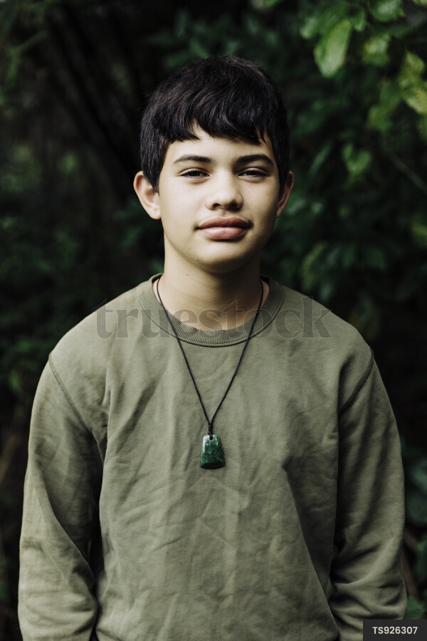 Portrait of Young Boy